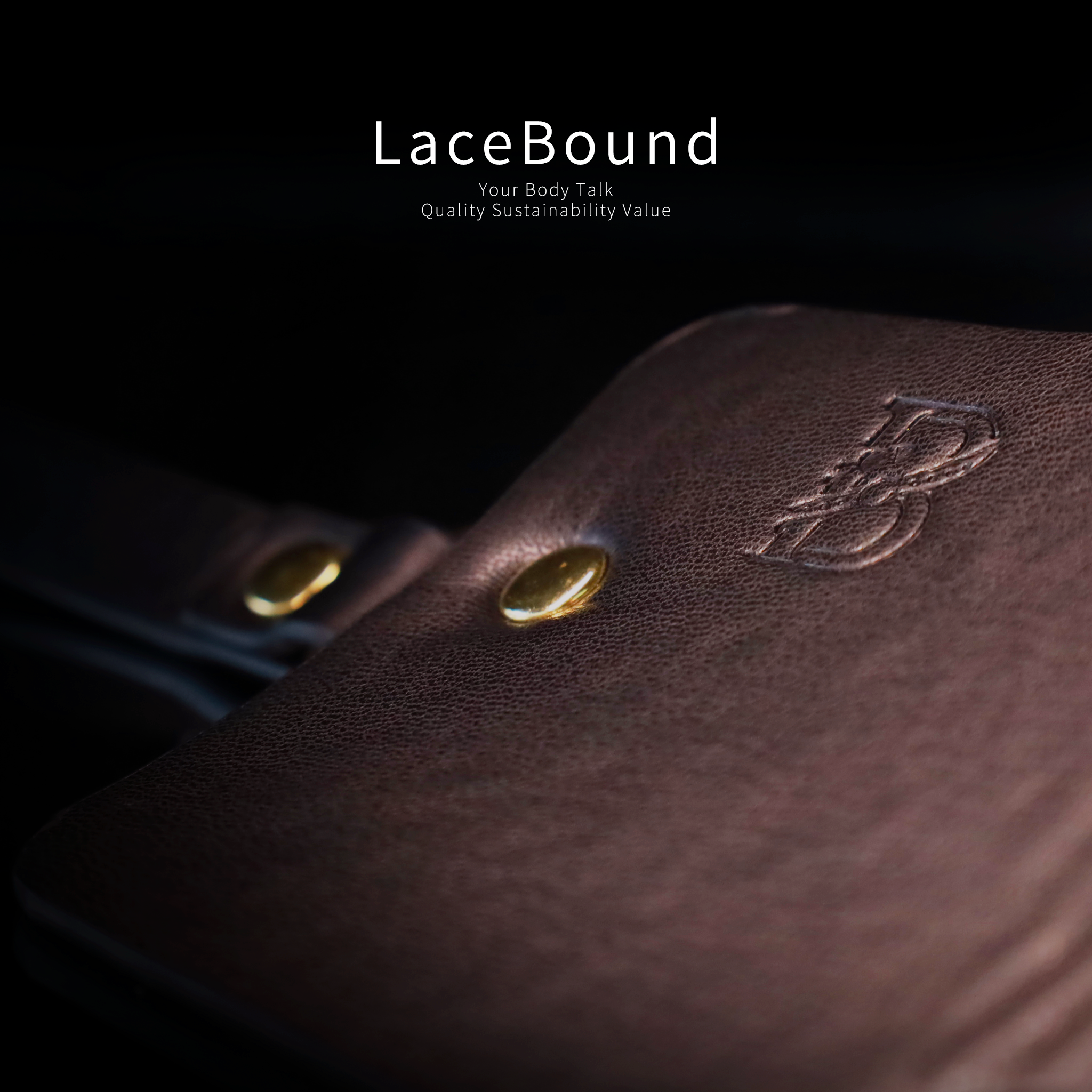 LaceBound YES Letter Leather Blindfold – A Must-Have for Sensory Deprivation in BDSM Play