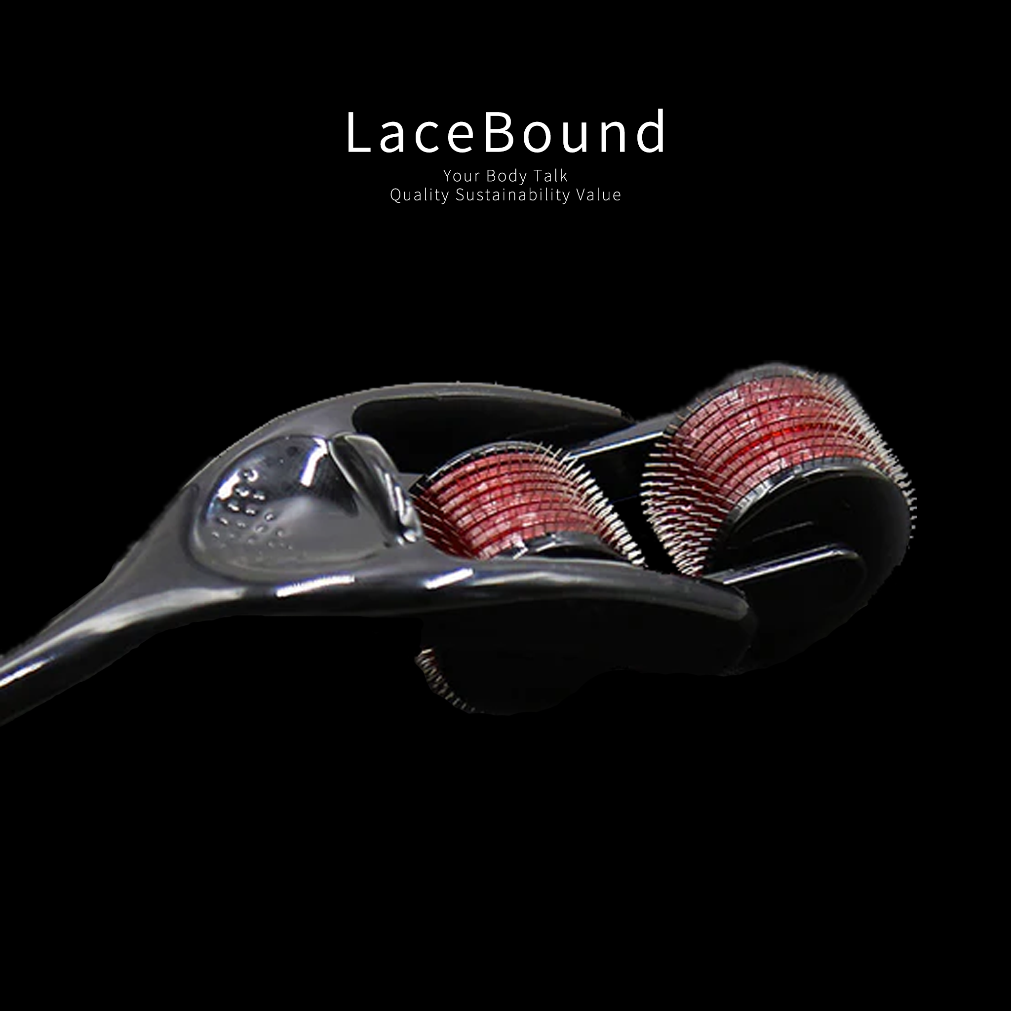 BDSM Sensory Roller with Spiked Pins for Pain Play & Sensation Enhancement
