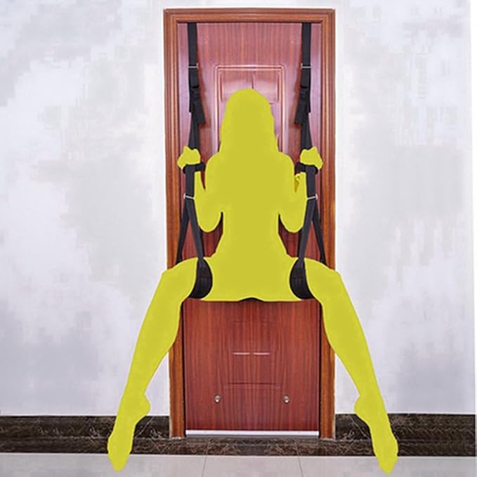 BDSM suspension bondage kit with adjustable ropes for intense bondage play