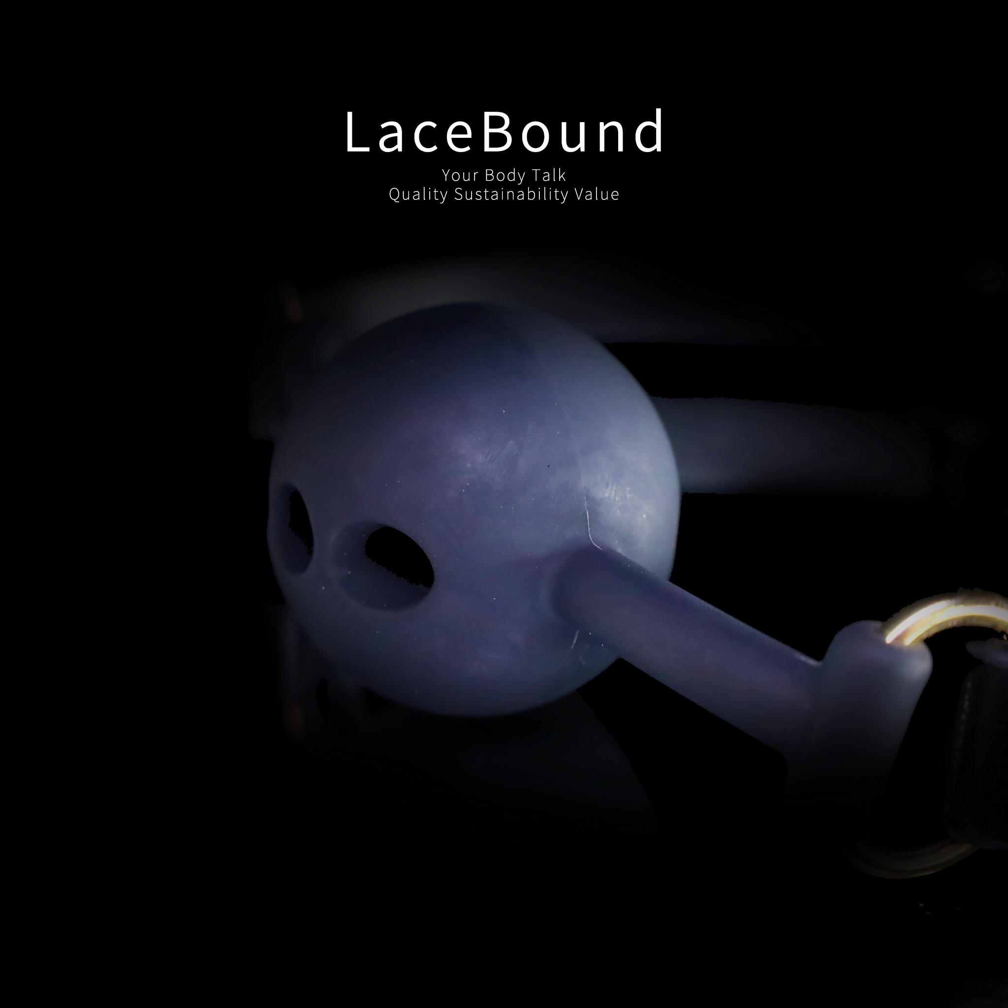 Breathable Ball Gag for Comfortable BDSM Play