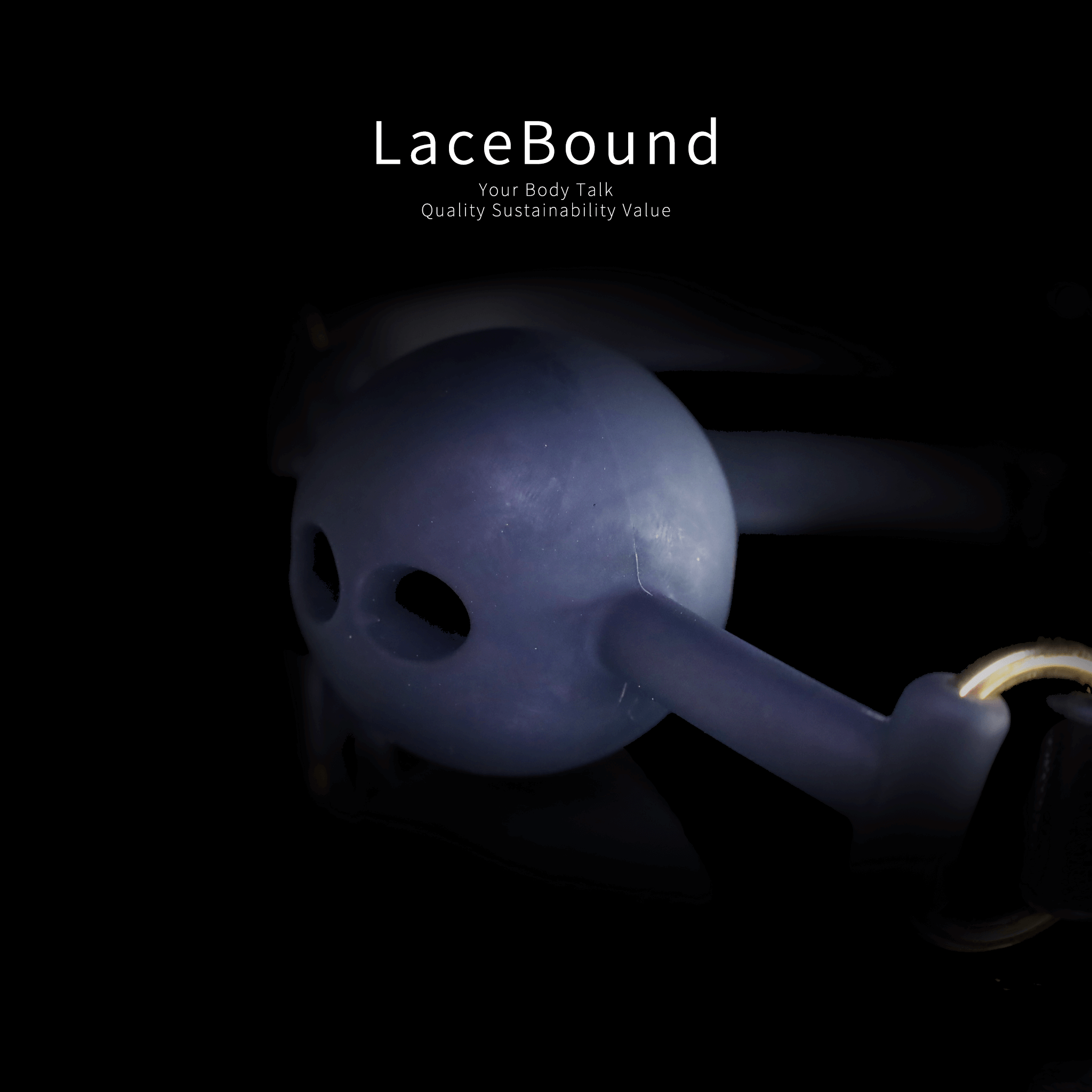 Breathable Ball Gag for Comfortable BDSM Play