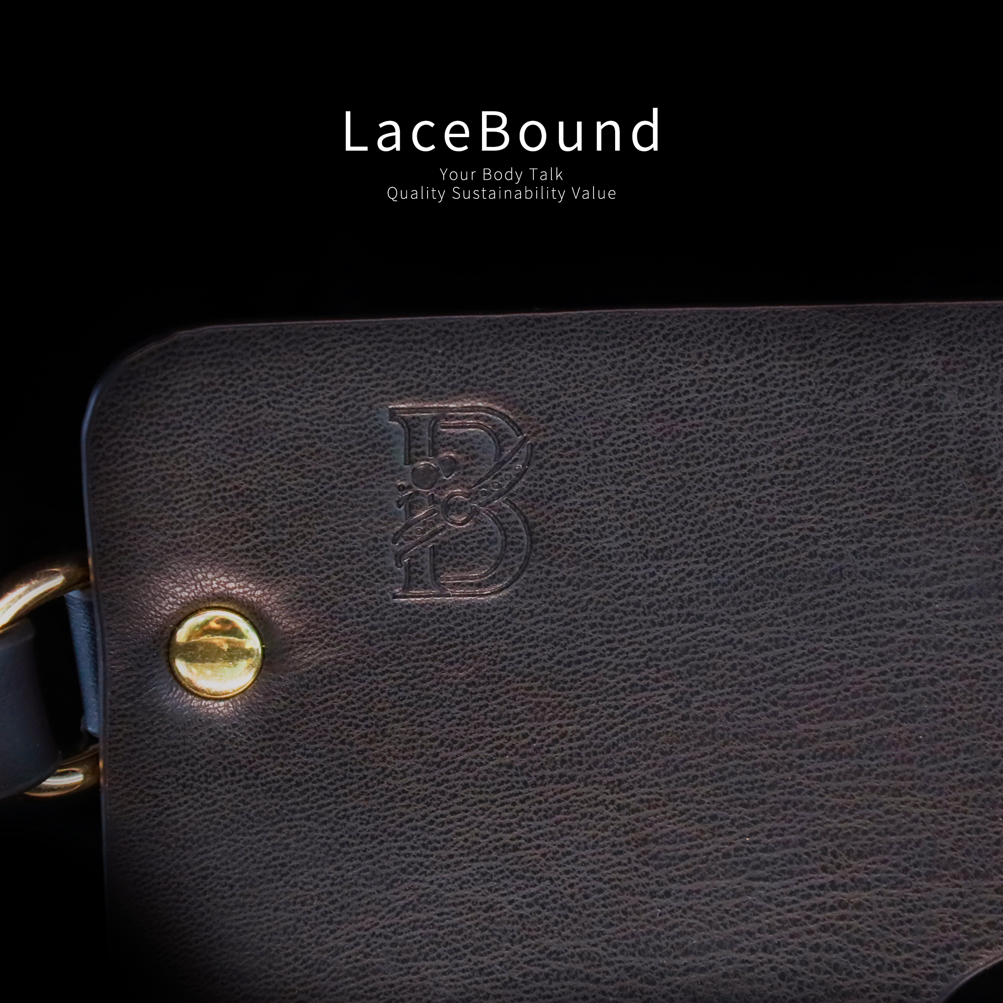 LaceBound YES Letter Leather Blindfold – A Must-Have for Sensory Deprivation in BDSM Play