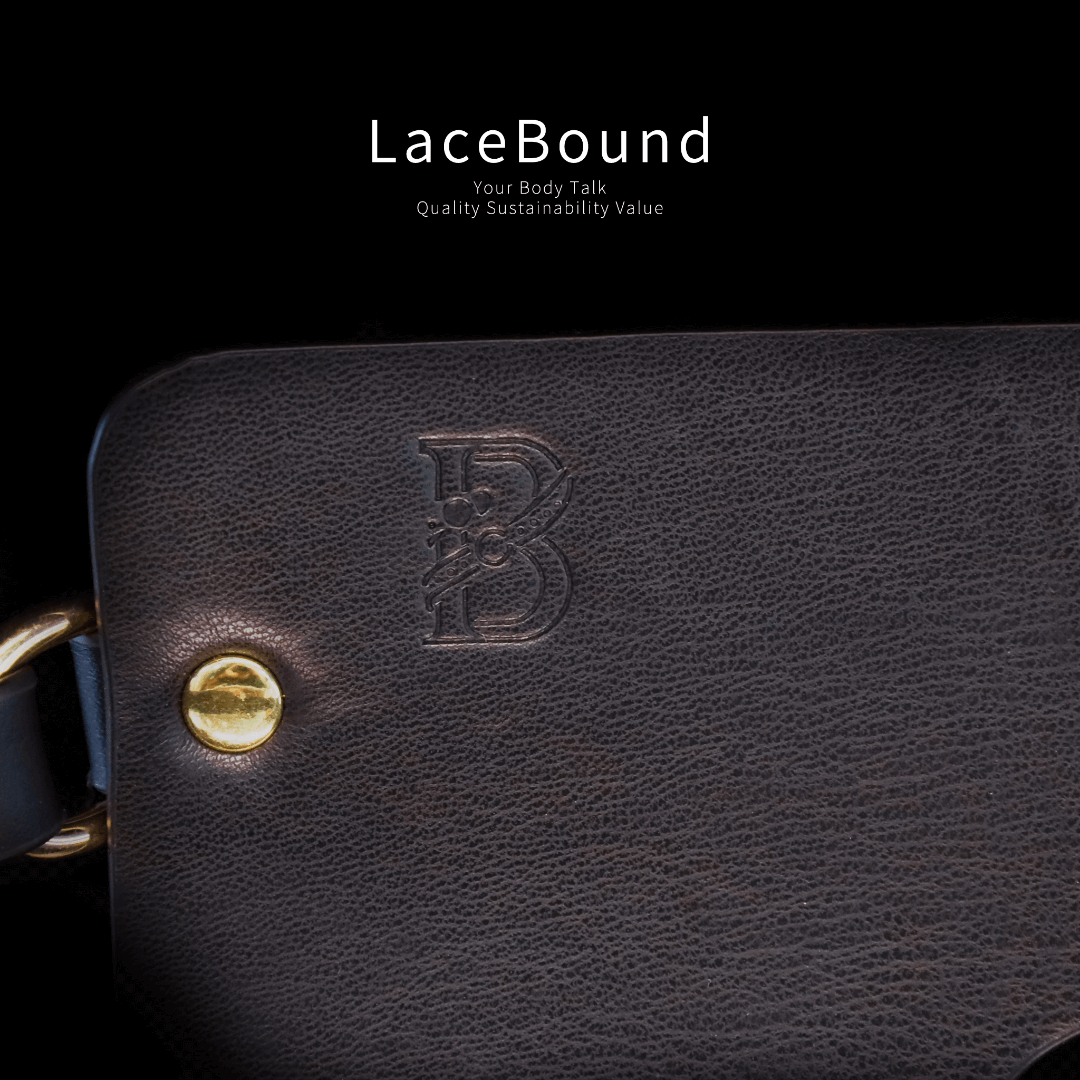 LaceBound YES Letter Leather Blindfold – A Must-Have for Sensory Deprivation in BDSM Play