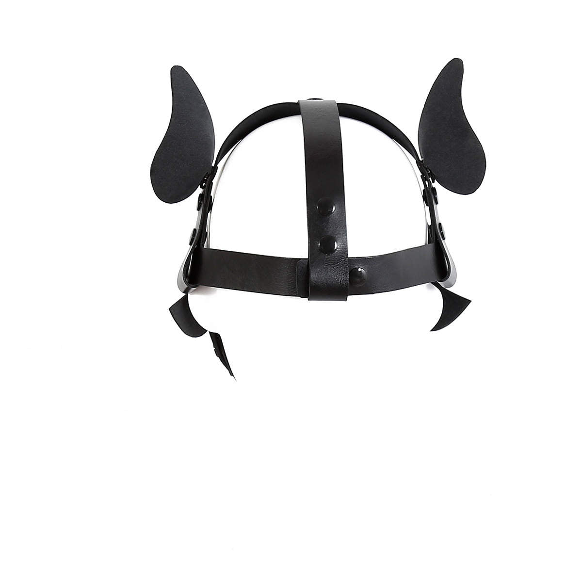 BDSM Mask Premium Dog Mask with Adjustable Straps for Roleplay