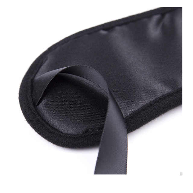 Silk BDSM Blindfold – Elegant Red Eye Mask for Sensory Play