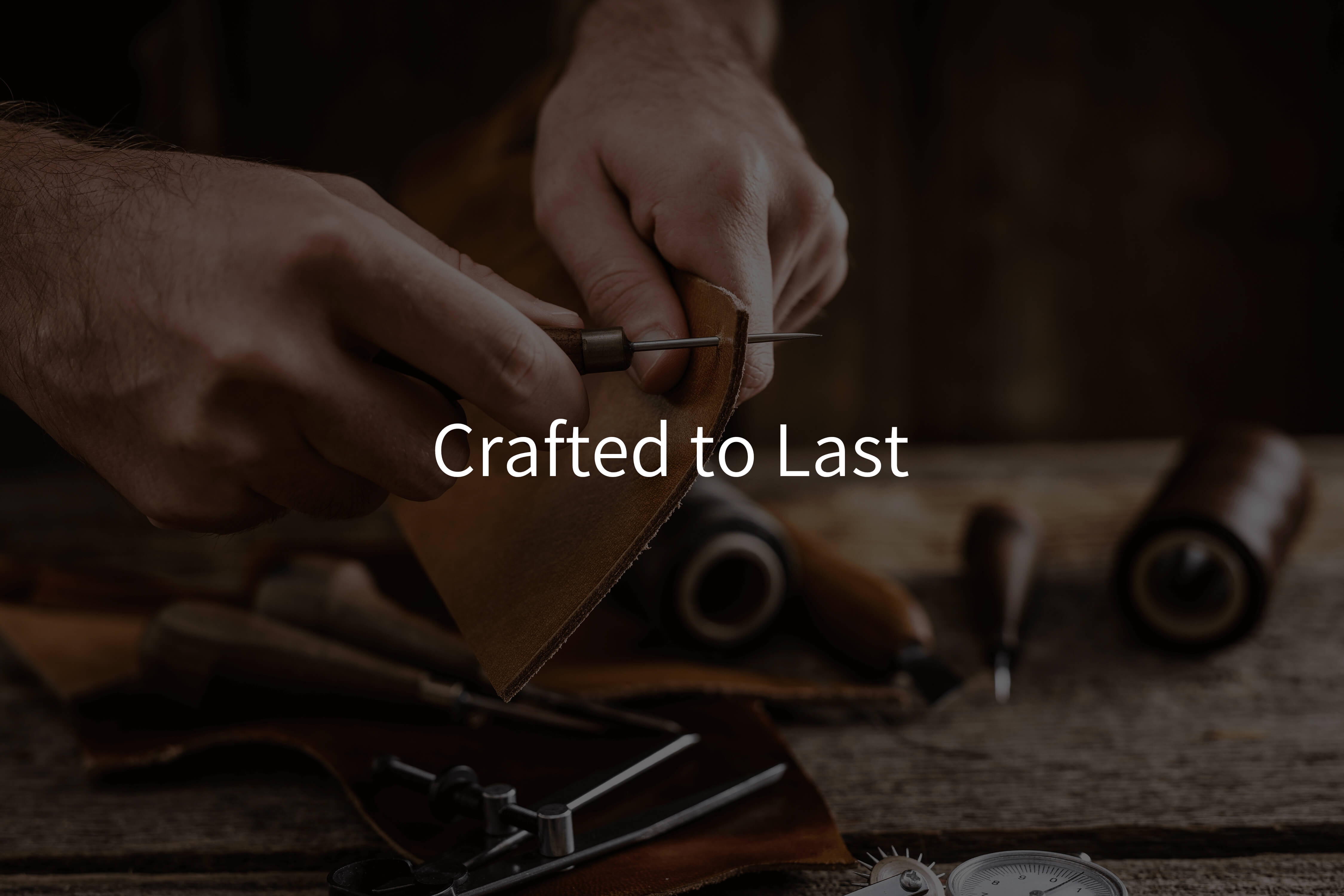 Handcrafted leather item showcasing artisan quality, featuring premium genuine leather, meticulous stitching, and a refined, sophisticated finish for a luxurious, durable appearance.