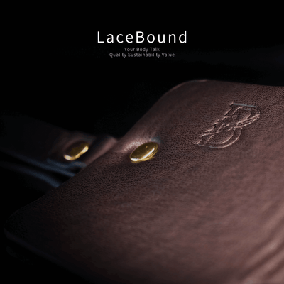 LaceBound YES Letter Leather Blindfold – A Must-Have for Sensory Deprivation in BDSM Play