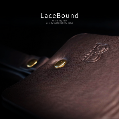 LaceBound YES Letter Leather Blindfold – A Must-Have for Sensory Deprivation in BDSM Play