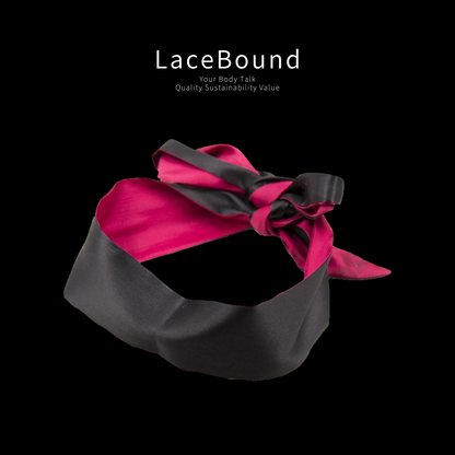 Luxurious Satin BDSM Blindfold – Elegant Eye Cover for Sensory Play