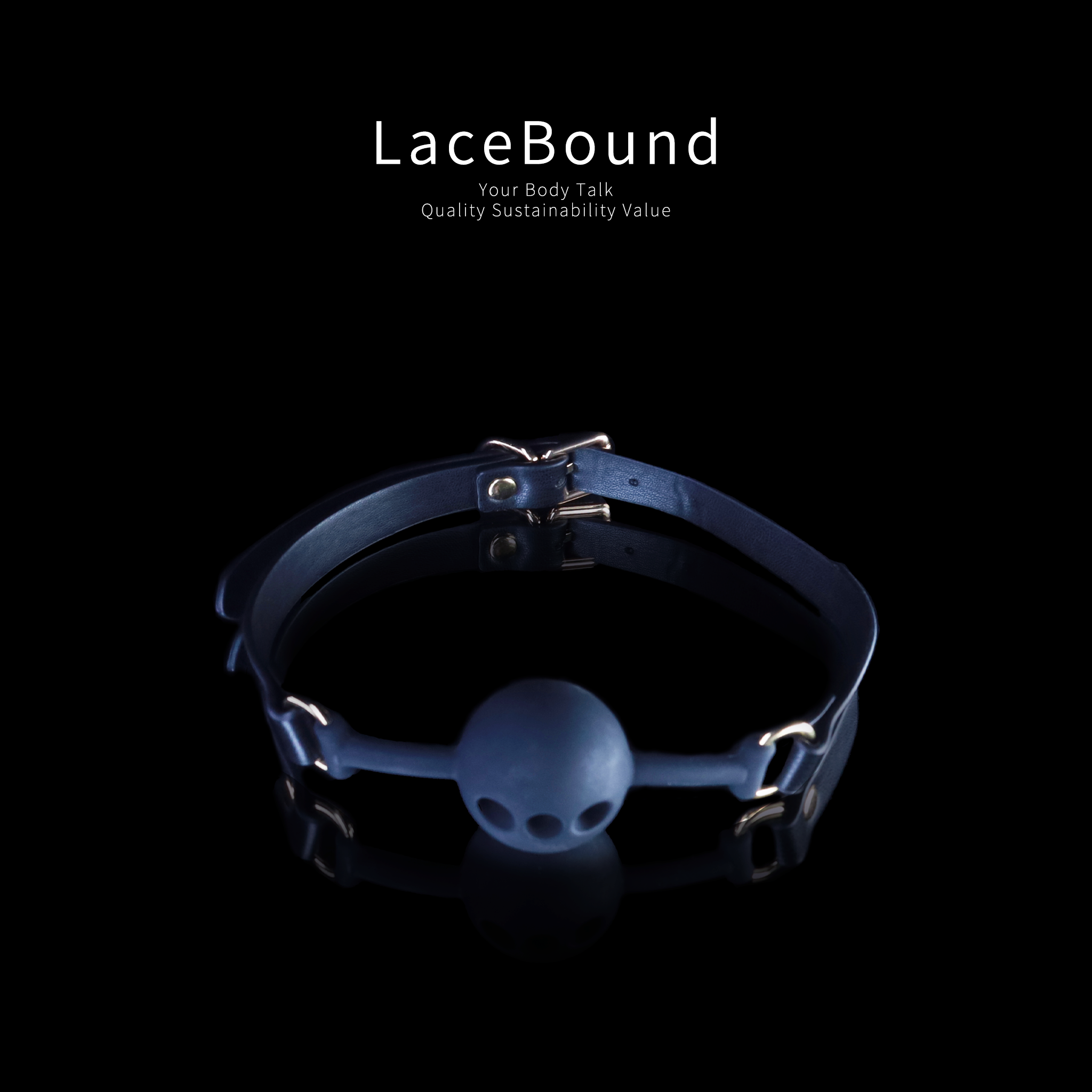 Breathable Ball Gag for Comfortable BDSM Play