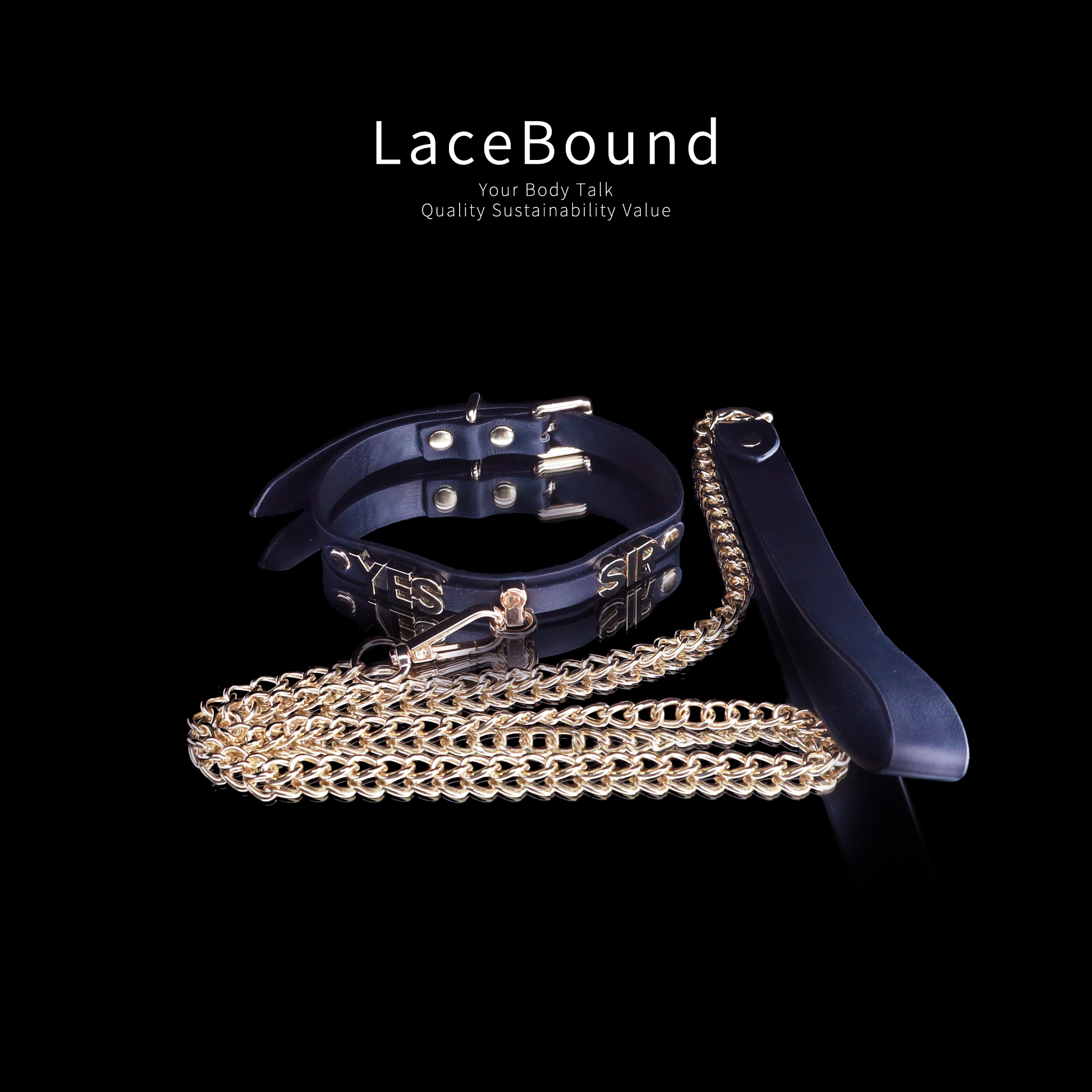 Adjustable Leather  bdsm collar