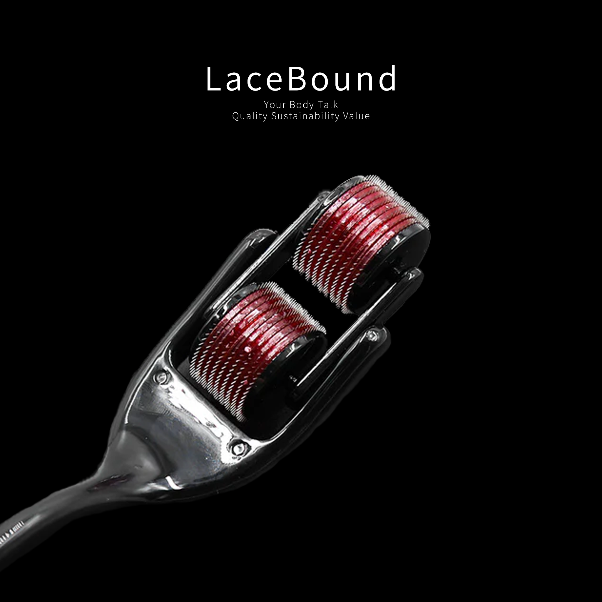 BDSM Sensory Roller with Spiked Pins for Pain Play & Sensation Enhancement