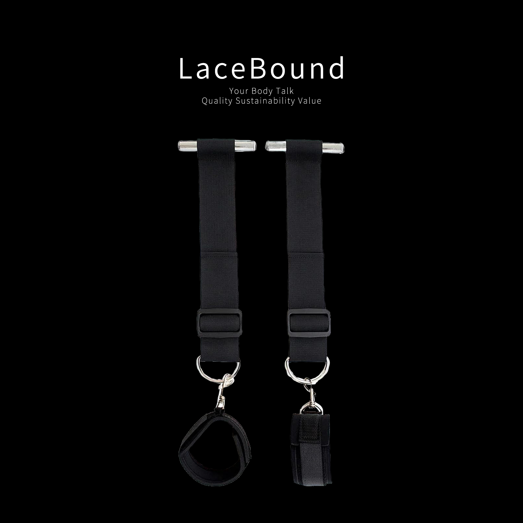 BDSM Door Swing Harness – Adjustable Suspension for Intimate Play