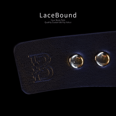 LaceBound Leather Bondage Cuffs Set – Ultimate Restraint and Control for BDSM Play