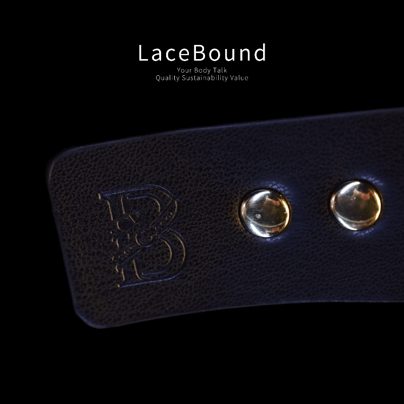 LaceBound Leather Bondage Cuffs Set – Ultimate Restraint and Control for BDSM Play