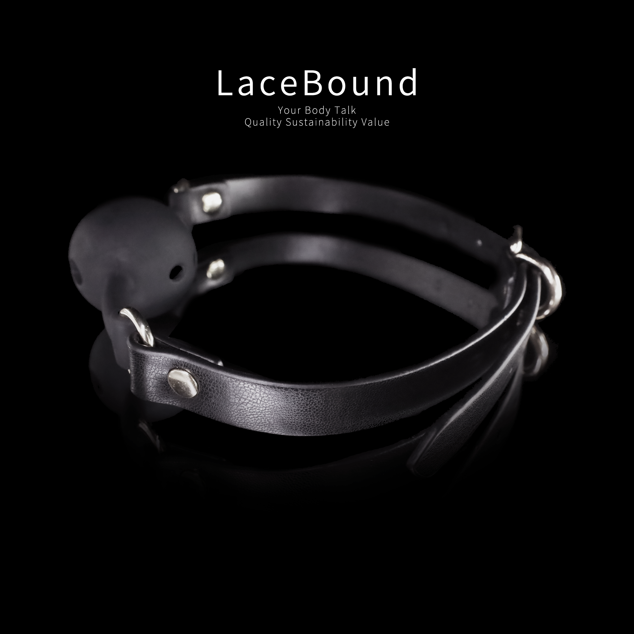 Breathable Ball Gag for Comfortable BDSM Play