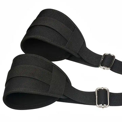 BDSM suspension bondage kit with adjustable ropes for intense bondage play
