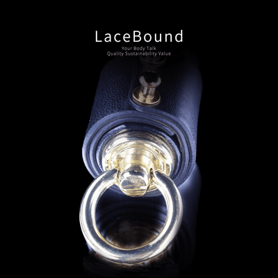 LaceBound Black Leather BDSM Whip – Unleash Sensual Power with Precision and Elegance