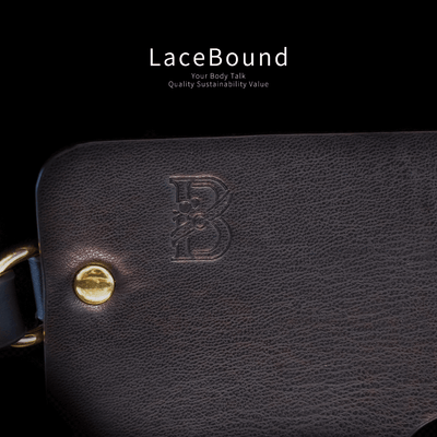 LaceBound YES Letter Leather Blindfold – A Must-Have for Sensory Deprivation in BDSM Play