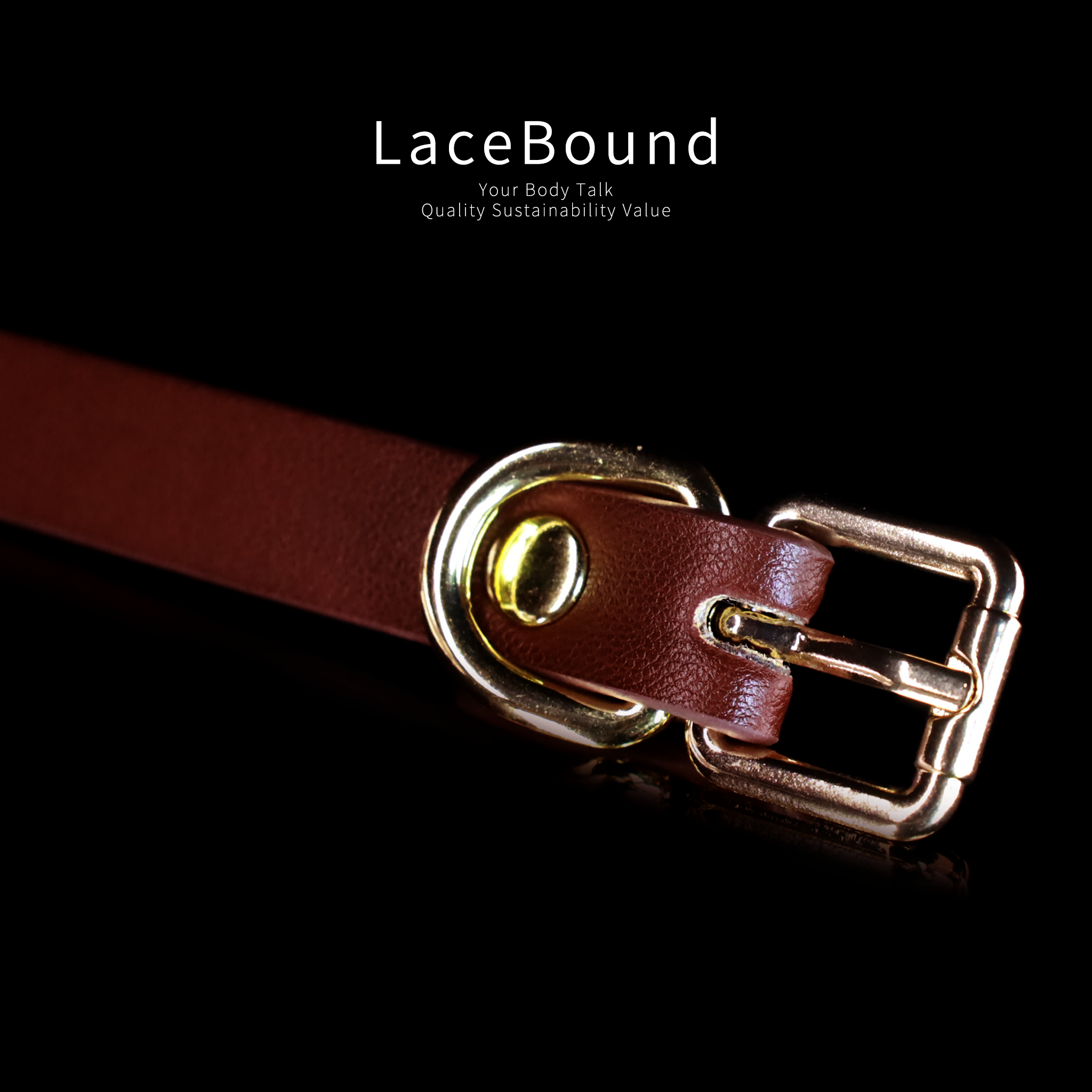 Classic BDSM Ball Gag with Silicone Mouthpiece – Adjustable Leather Strap