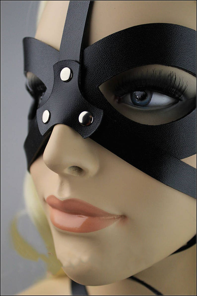 BDSM Rabbit Ear Mask with Adjustable Straps for Sensual Roleplay and Fantasy Play