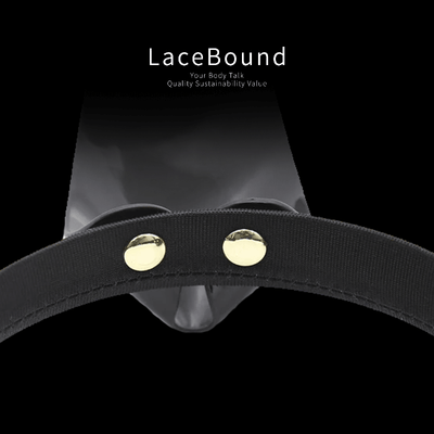 Glossy black bunny ear headband for roleplay costume, featuring shiny faux leather ears and an adjustable, comfortable band, perfect for playful cosplay, party outfits, and fun dress-up.