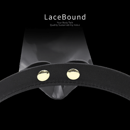 Glossy black bunny ear headband for roleplay costume, featuring shiny faux leather ears and an adjustable, comfortable band, perfect for playful cosplay, party outfits, and fun dress-up.